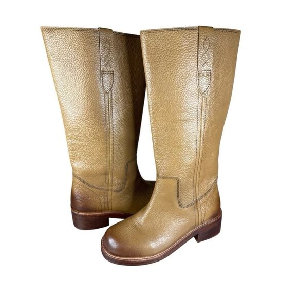 Free People Blaze Pull-On Leather Boots Toasted Wheat Women’s US 8 - Picture 11 of 15